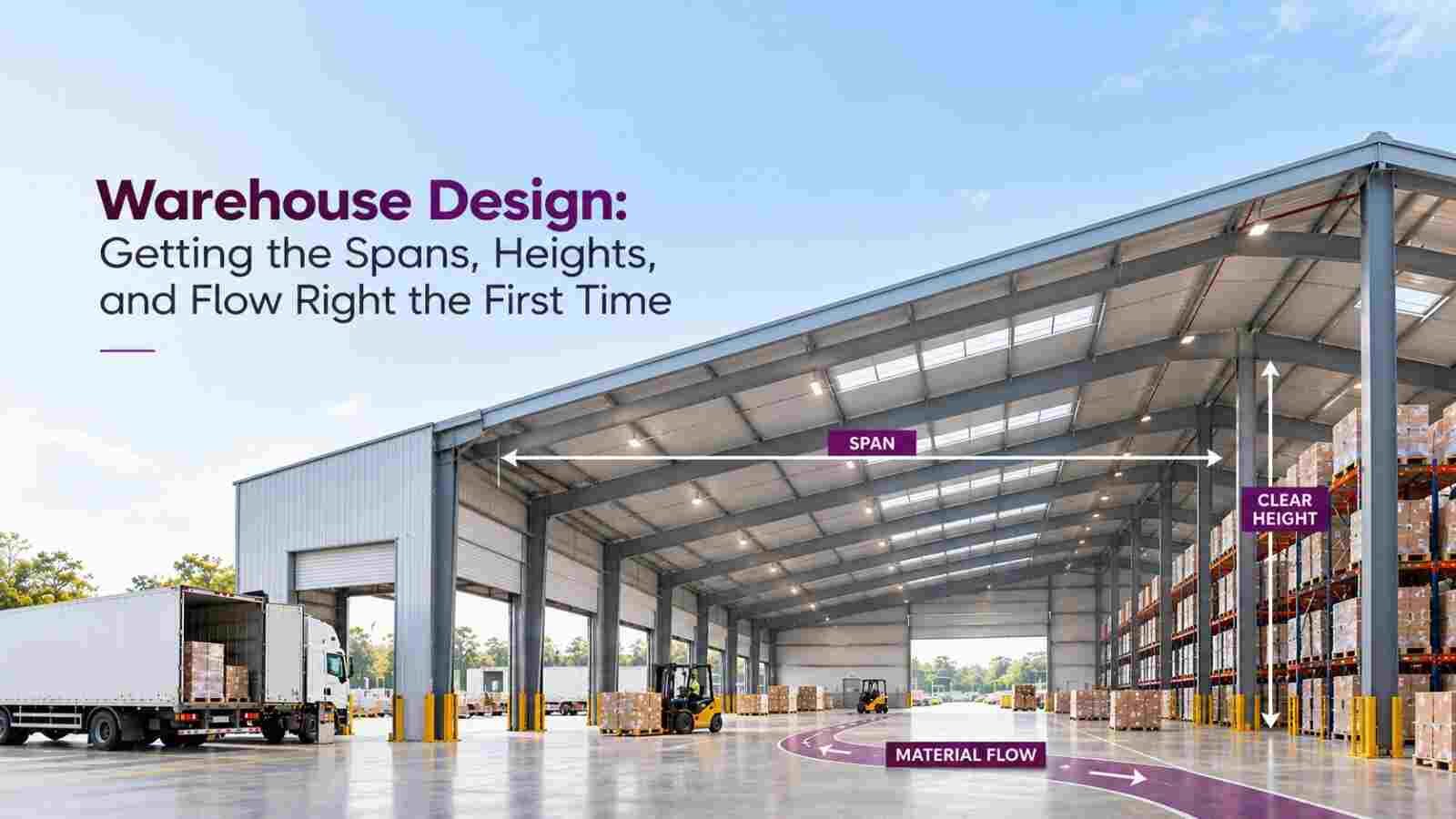Warehouse Design: Getting the Spans, Heights, and Flow Right the First Time Warehouse Design: Getting the Spans, Heights, and Flow Right the First Time