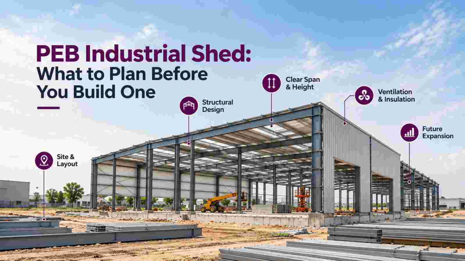 PEB Industrial Shed: What to Plan Before You Build One PEB Industrial Shed: What to Plan Before You Build One