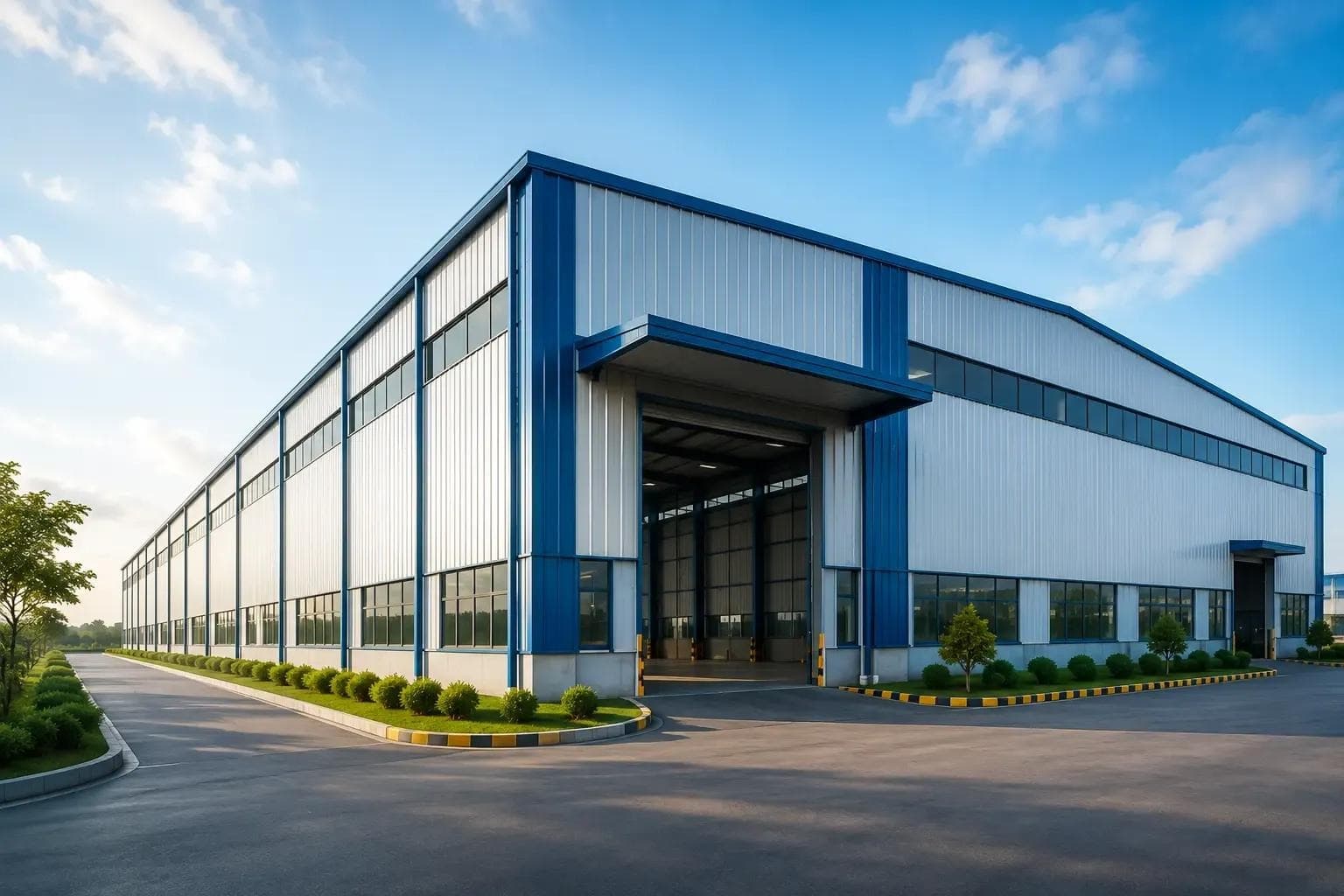 Trusted by Industry Leaders - Synergy PEB Manufacturing Capability
